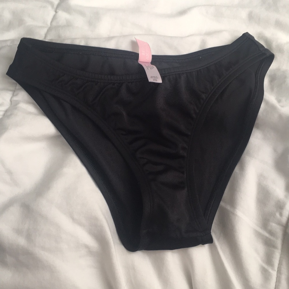 Black Victoria secret bathing suit bottom